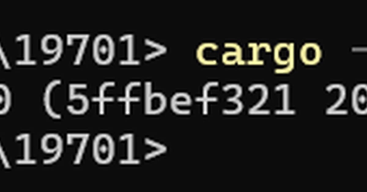 [Rust Guide] 1.3. Rust Cargo