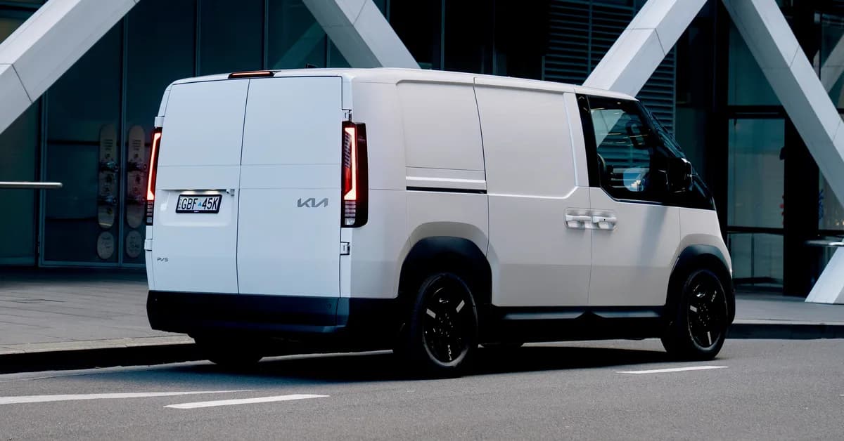 Kia sets modest sales target for its first EV delivery van despite 'overwhelming' response