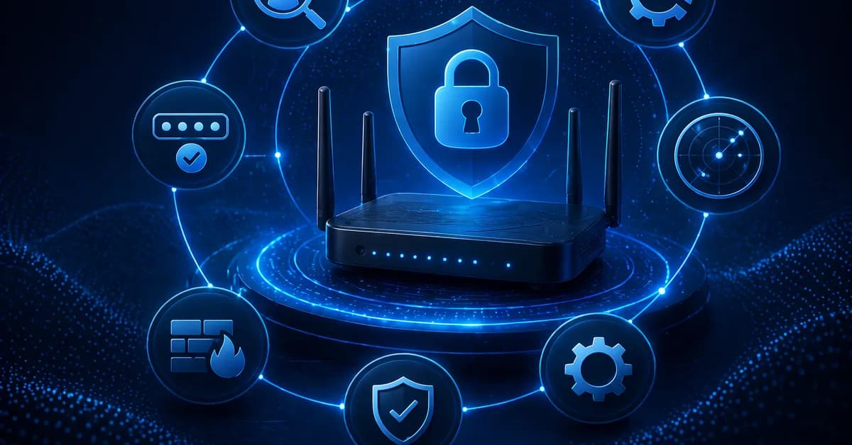 Router Security Hardening Steps for 2026: From Default Credential Audits to Automated Firmware Risk Monitoring