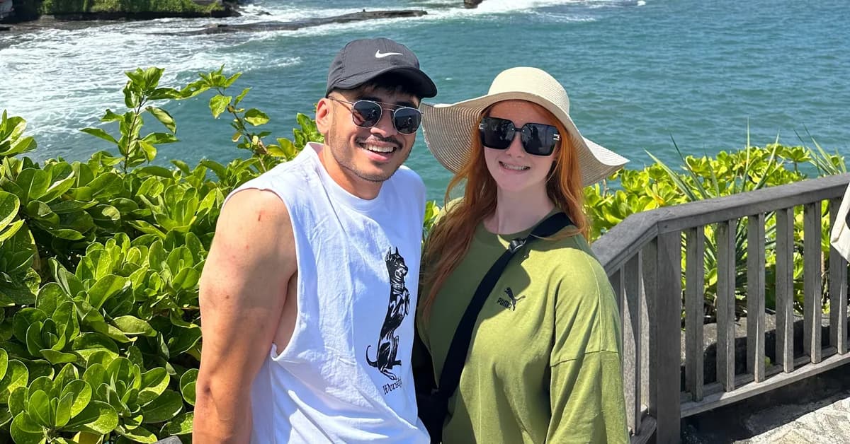My partner and I took our first long, overseas trip together after dating for just 4 months. The risk paid off.