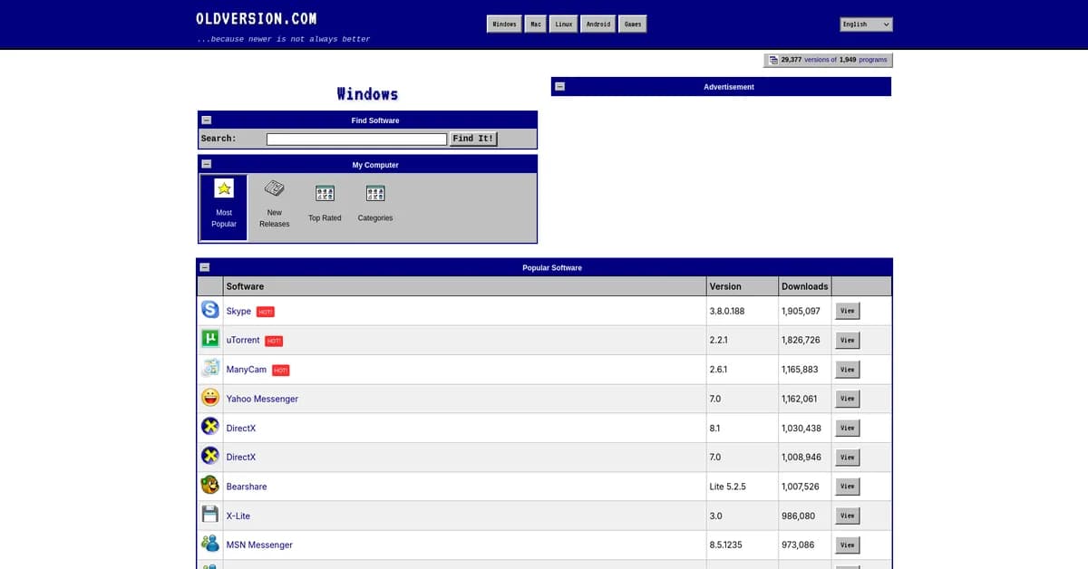 OldVersion is Back, and Better than Ever