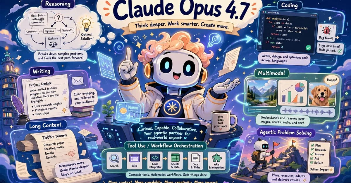 The Sequence AI of the Week #847: Everything You Need to Know About Claude Opus 4.7