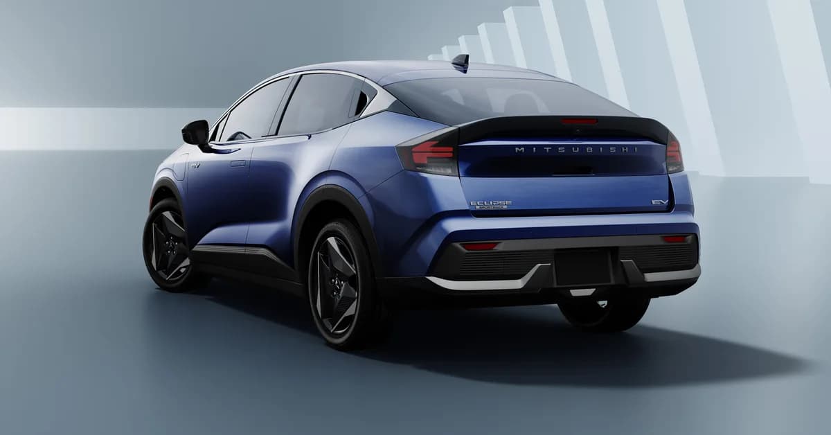 The New Mitsubishi Eclipse Is Actually a Nissan Leaf Underneath
