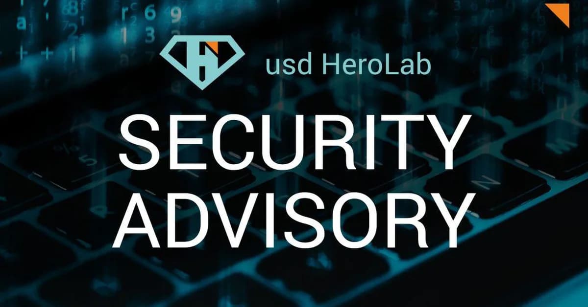 IBM security advisory (AV26-316)