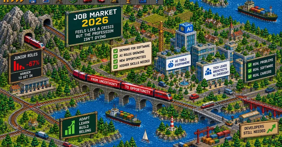 Regarding the Job Market: Why 2026 Feels Like a Crisis - and Why the Profession Isn't Dying
