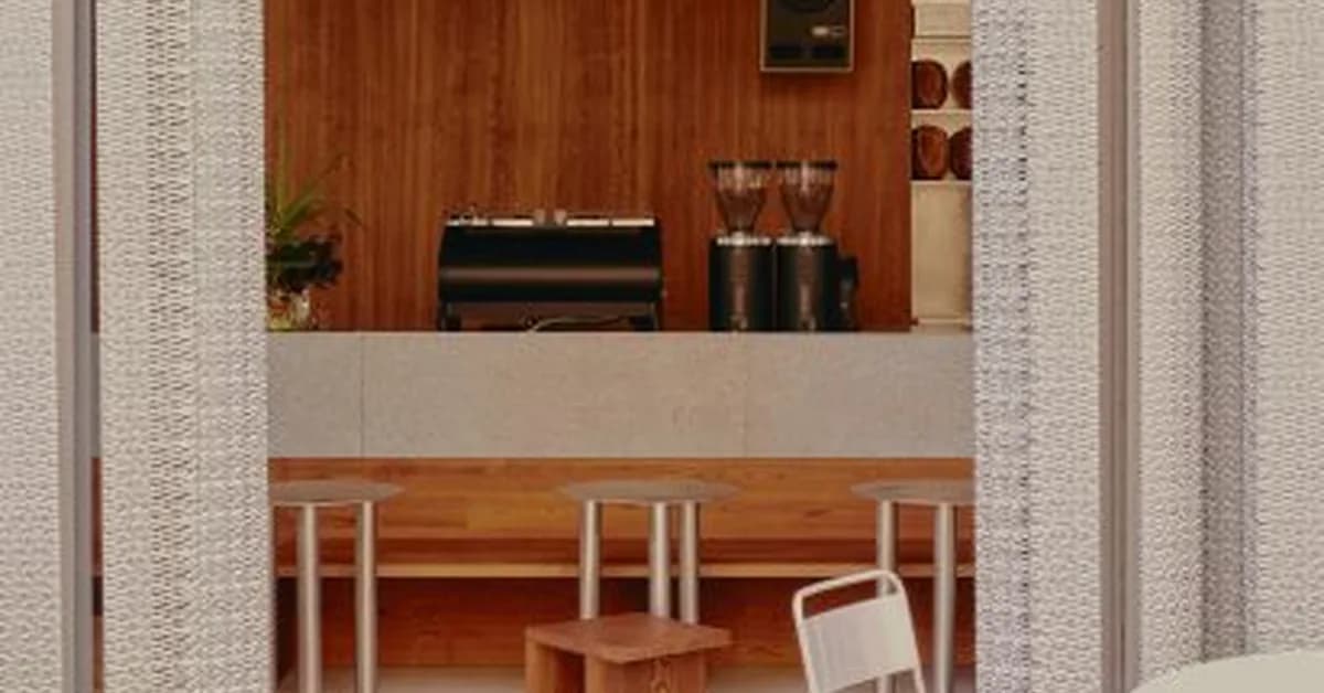 Plantea Estudio transforms austere concrete shell into Berlin's Acid cafe