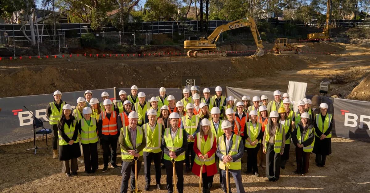 $600 million nature-based development breaks ground in Hawthorn