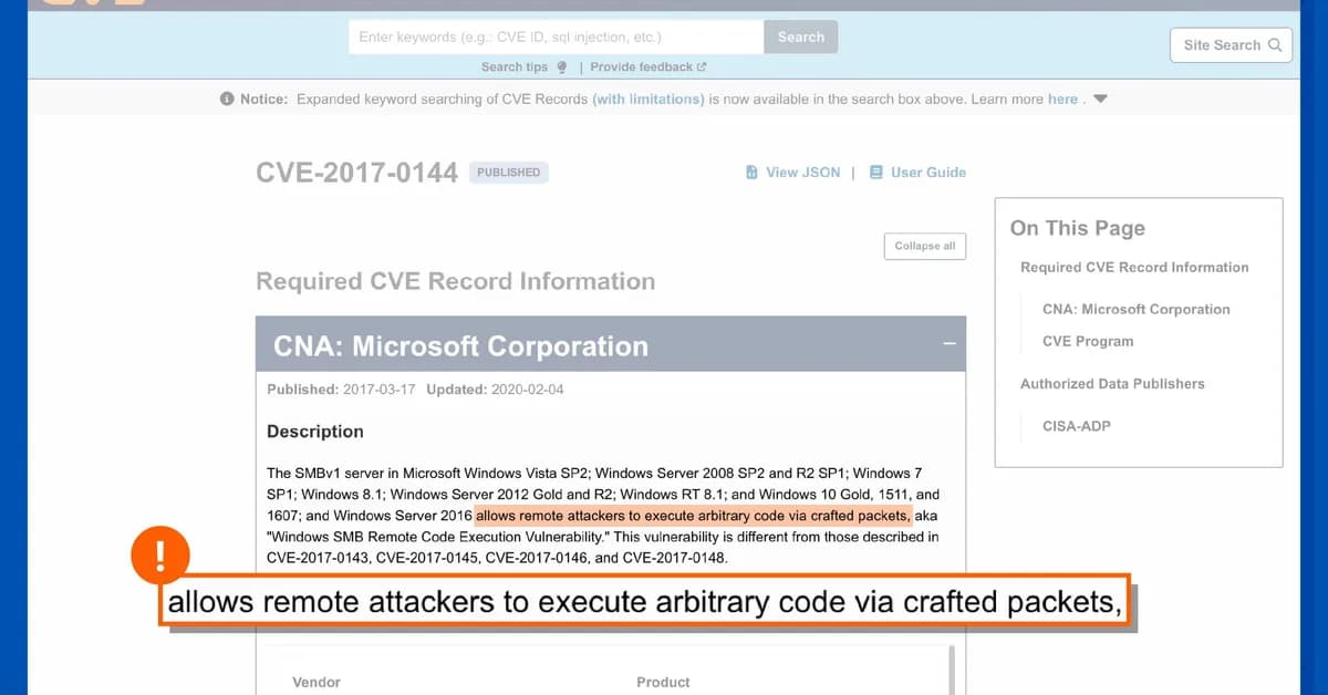 EternalBlue Exploit: What Is It and Why Is It Still Relevant?