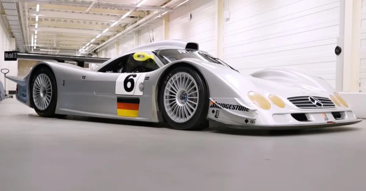 I've Never Seen the Mercedes CLR That Flipped at Le Mans Examined in Such Great Detail