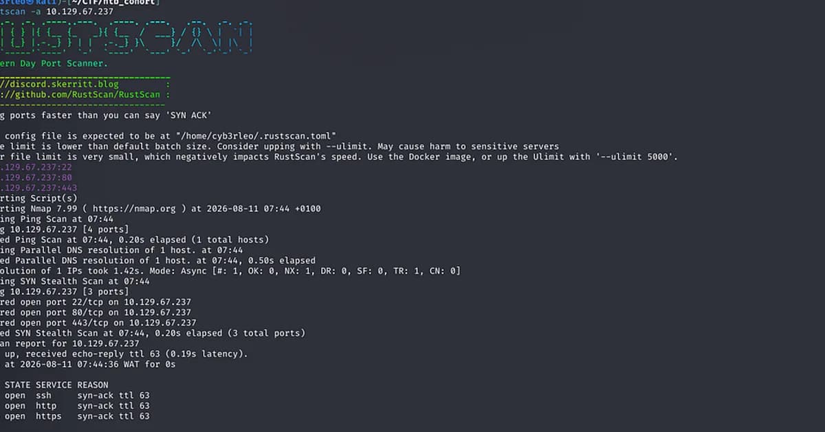 Hack The Box : Cohort Full Walkthrough ( Linux ; Very Easy )