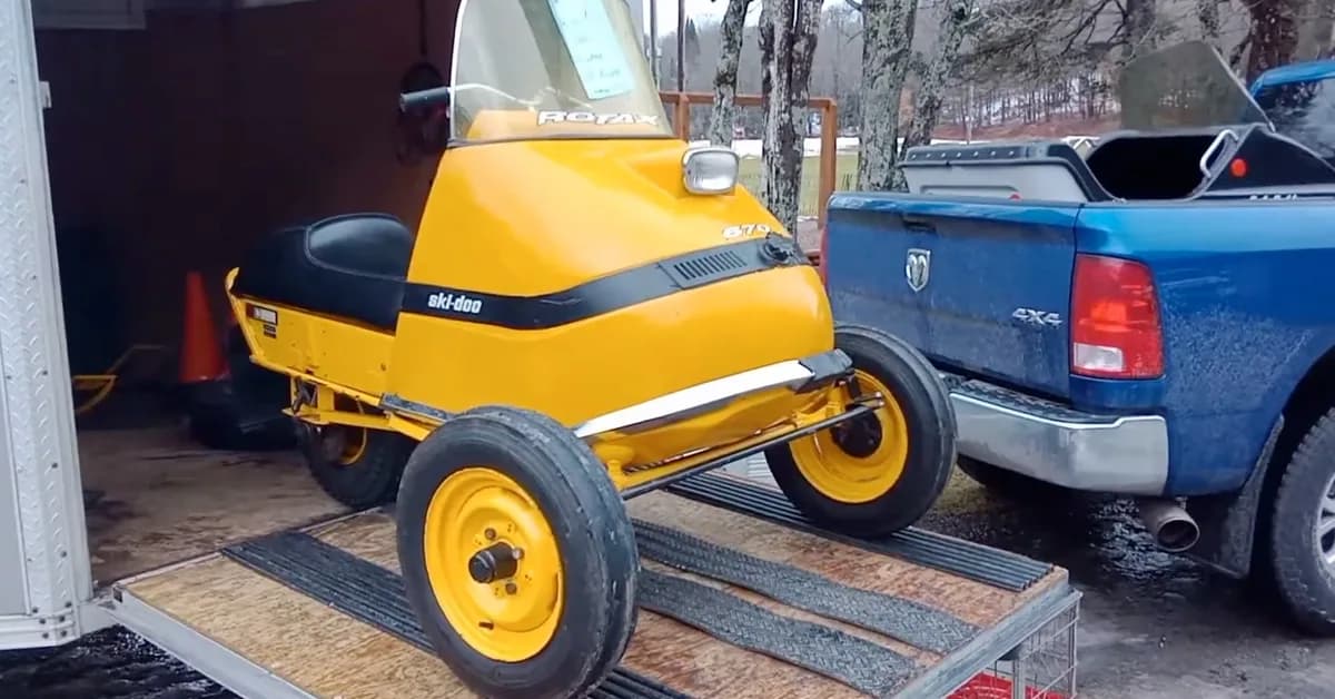 These Snowmobile Conversion Kits From the '70s Turned Sleds Into Trikes