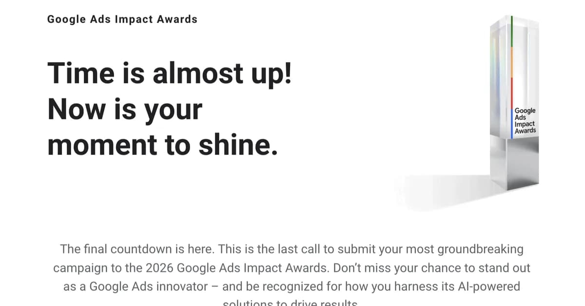 Google Marketing Live 2026 set for May 20