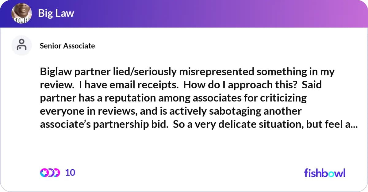 Biglaw Harassment Account Includes Maybe The Most Insane Email A Biglaw Partner Has Ever Sent An Associate