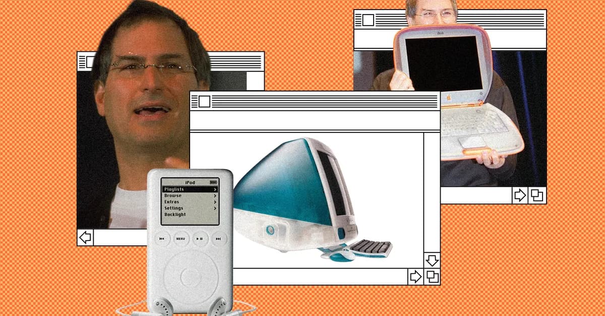 Steve Jobs and the greatest run of products in tech history
