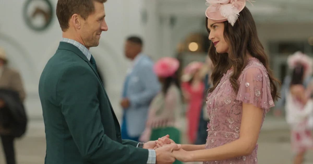 Odette Annable talks about the new 'Kentucky Roses' movie on Hallmark, working with Andrew Walker
