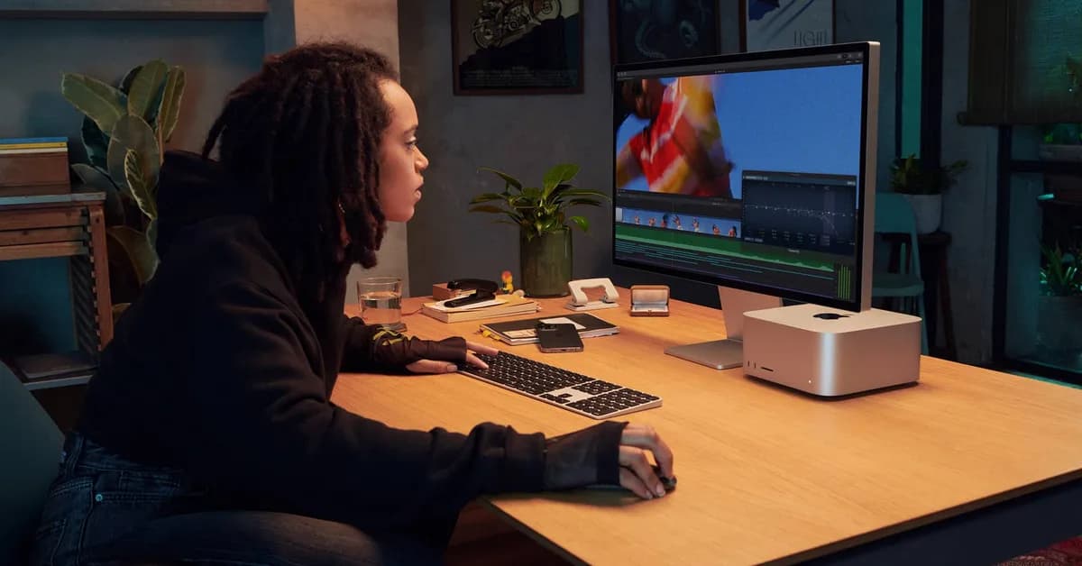 Apple's new Studio Display XDR monitor has limited functionality on older Silicon Macs
