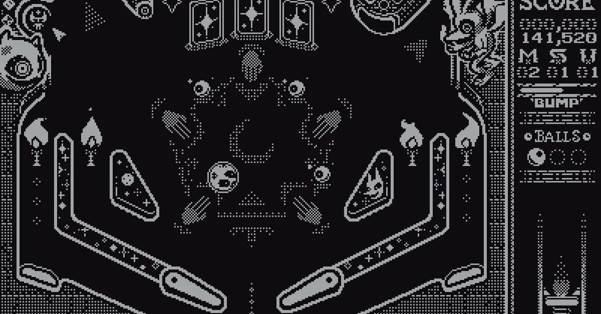 Devils on the Moon brings the score-chasing of pinball to the Playdate