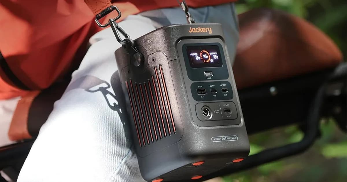 The Jackery Explorer 240D 80,000mAh Power Bank Drops Below $100 for the First Time