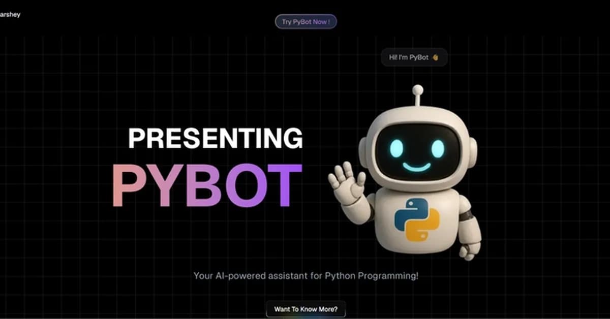 Case Study - PyBot (AI Powered Python Learning Companion)
