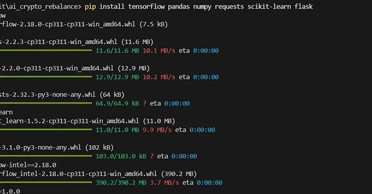 How to Build a Crypto Portfolio Rebalancer With Python