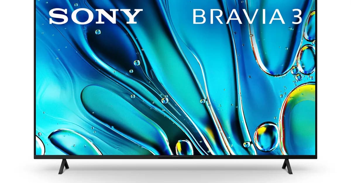 Sony's upcoming Bravia 3 II is a mid-range LED TV available in sizes up to 100 inches