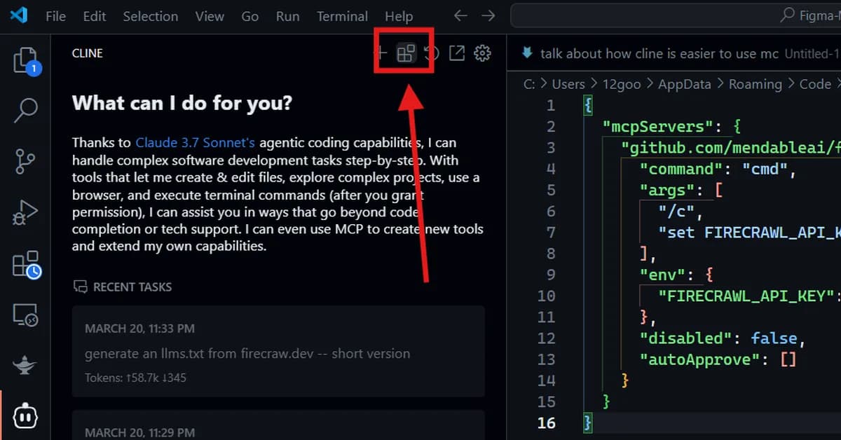 Cline MCP Search Tutorial