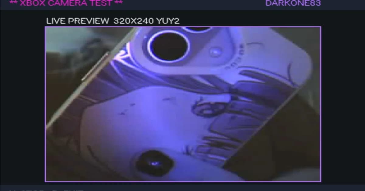Homebrew Webcam Support for the Original Xbox