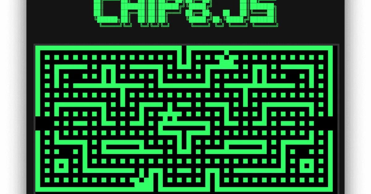 I wrote a CHIP-8 emulator in my own programming language.