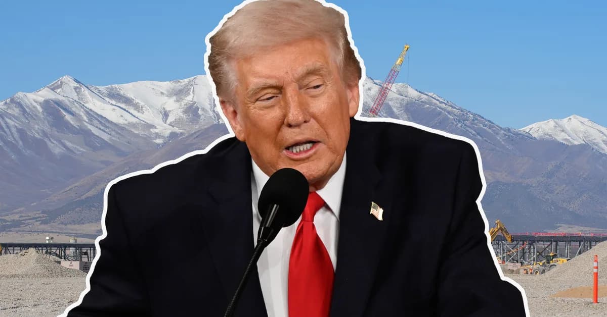 Trump Takes Aim at AI Data Centers Over Rising Energy Costs, Shares His Pledge To Protect Customers