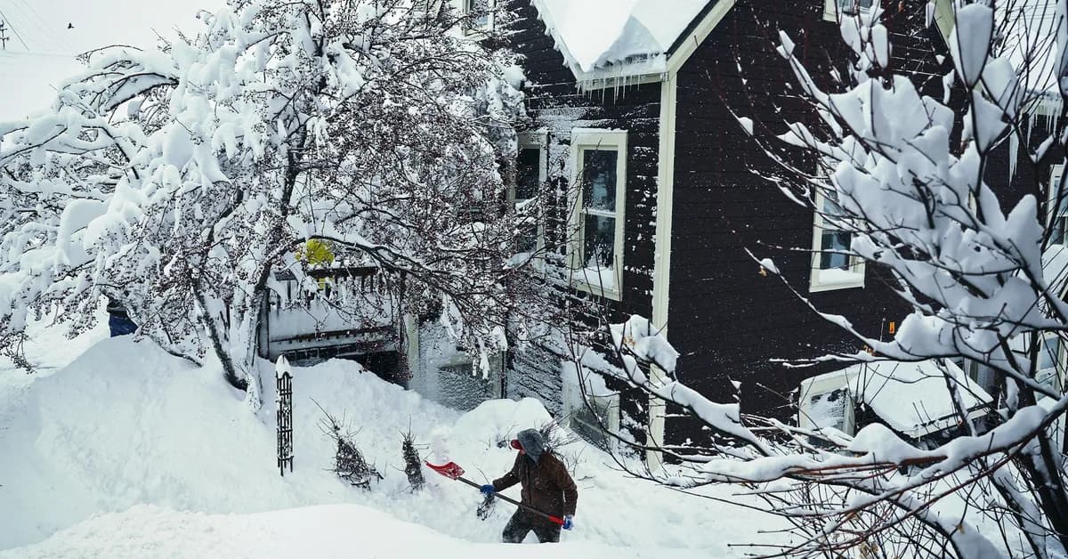 A 'Snowier-Than-Normal Winter' Is Headed Toward These Homeowners, Warns The Old Farmer's Almanac