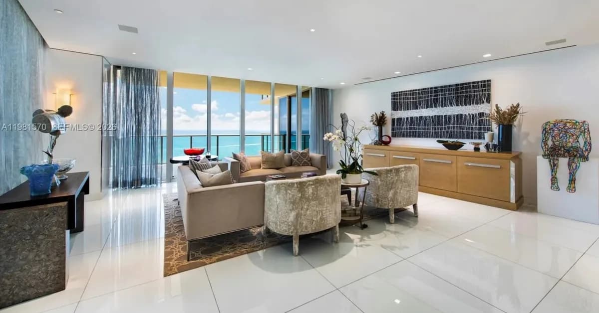 Fortune 500 CEO Lists Double-Sized Bal Harbour Condo for $20 Million: 'An Estate in the Sky'