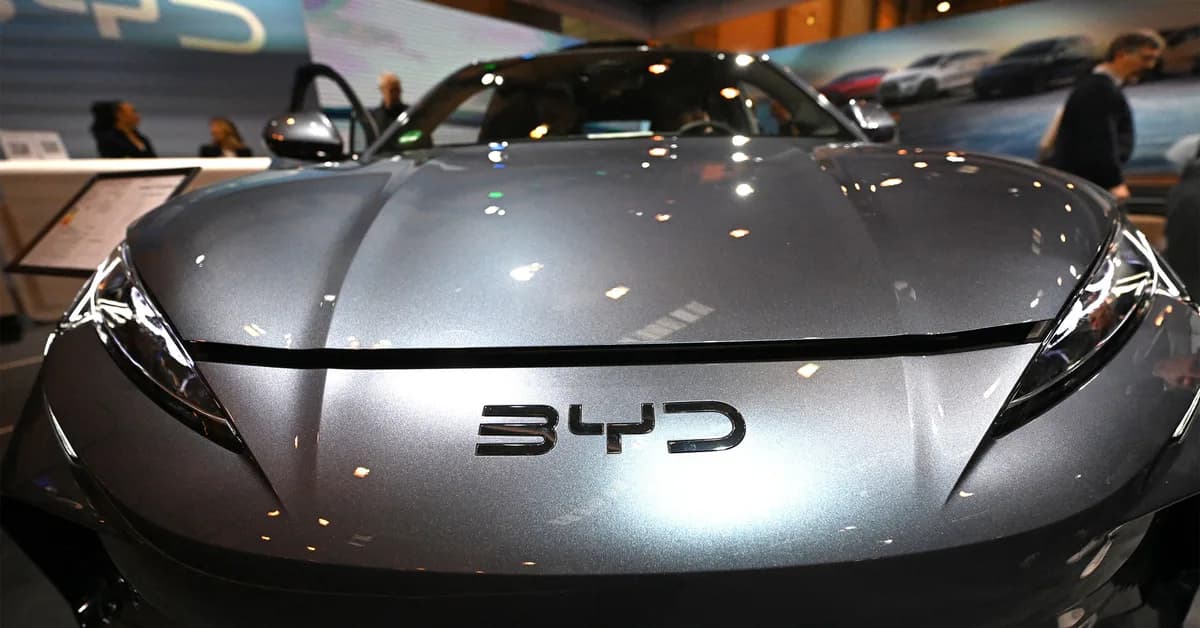 The War in Iran Is Saving BYD Right Now: TDS