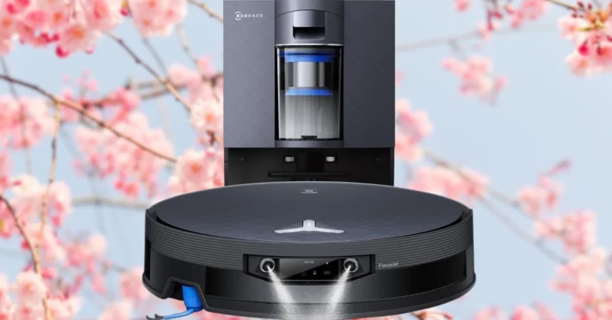 Score $250 Off the ECOVACS DEEBOT X12 OmniCyclone Robot Vacuum and Mop for a Limited Time