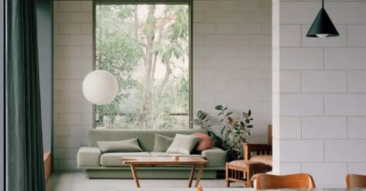 Seven tactile living spaces with blockwork walls