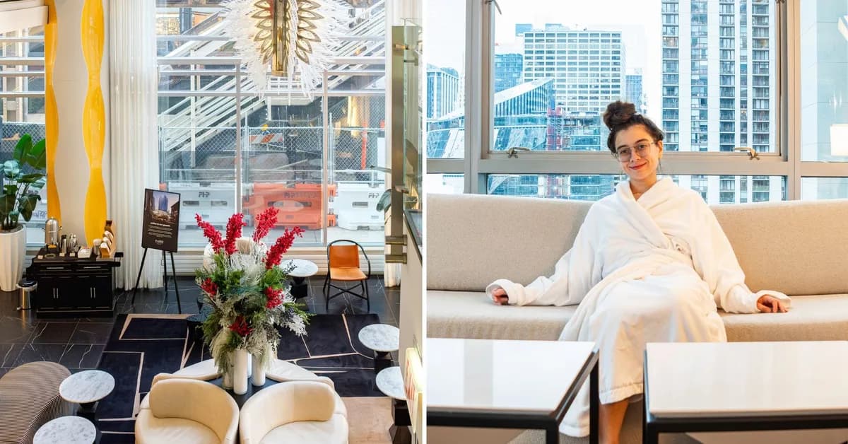 I spent a night at a buzzy Hilton in Chicago. My $240 room was way more luxurious than I expected.