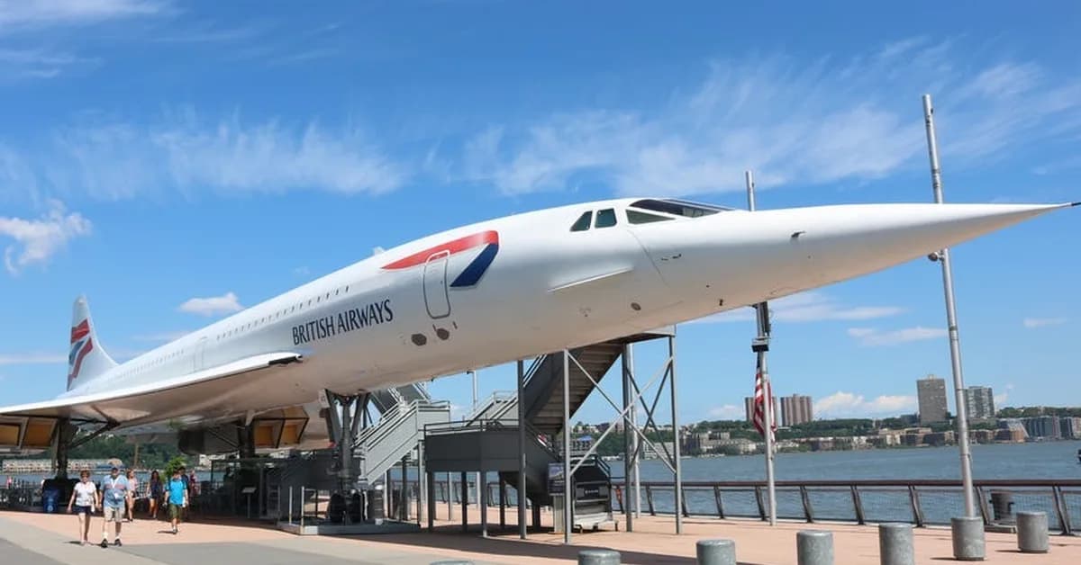 I toured a Concorde. Take a look inside the discontinued supersonic commercial jet flown by celebrities and royals.