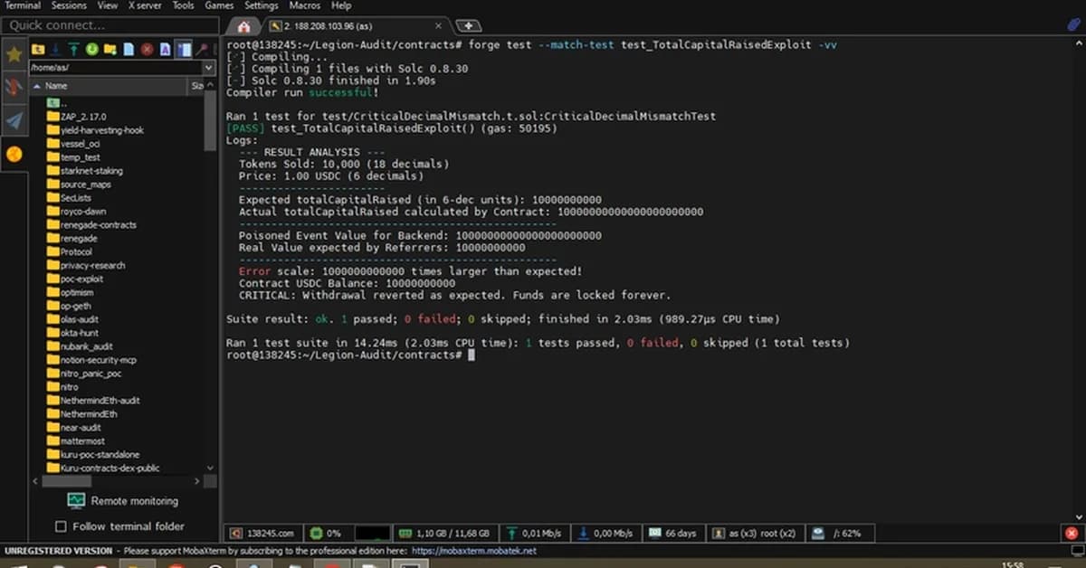 Finding a Critical Logic Flaw in Legion Protocol's Epoch Vesting