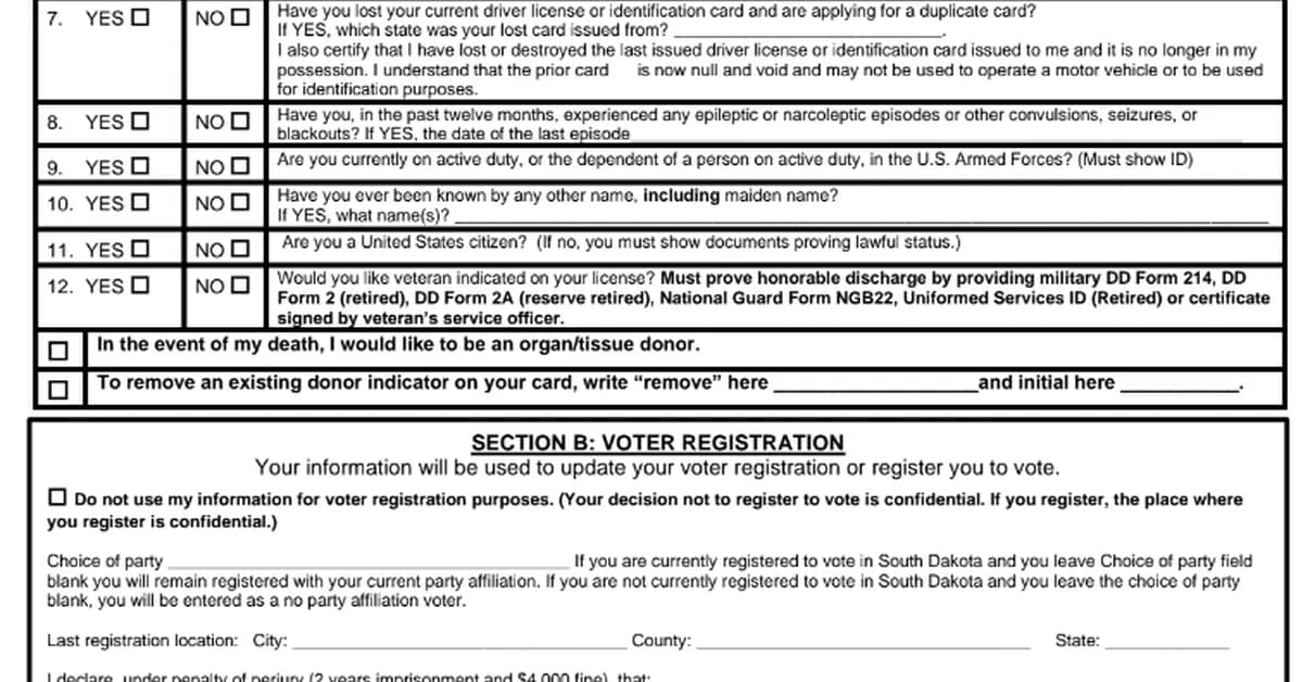 South Dakota GOP, Governor Get Their Voter Suppression On