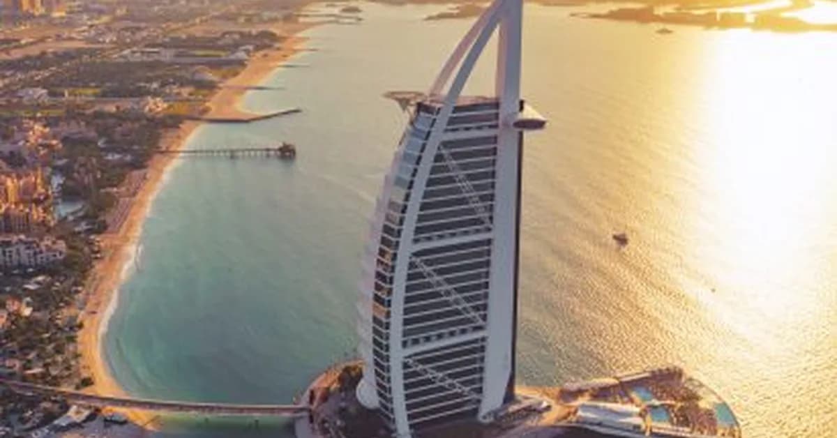 Dubai landmark Burj Al Arab skyscraper damaged by Iranian strikes