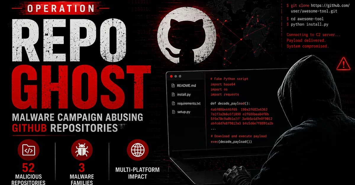 Operation RepoGhost: Exposing a Russian-Linked Malware Campaign Hiding in GitHub's Open-Source...