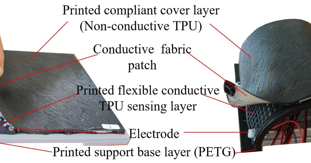 3D-Printed Skin Gives Robots the Sensation of Touch