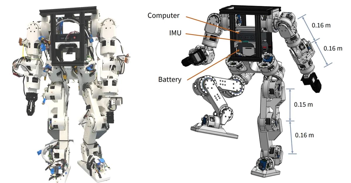 Low(er)-Cost Humanoid Robot Leverages DIY Actuators