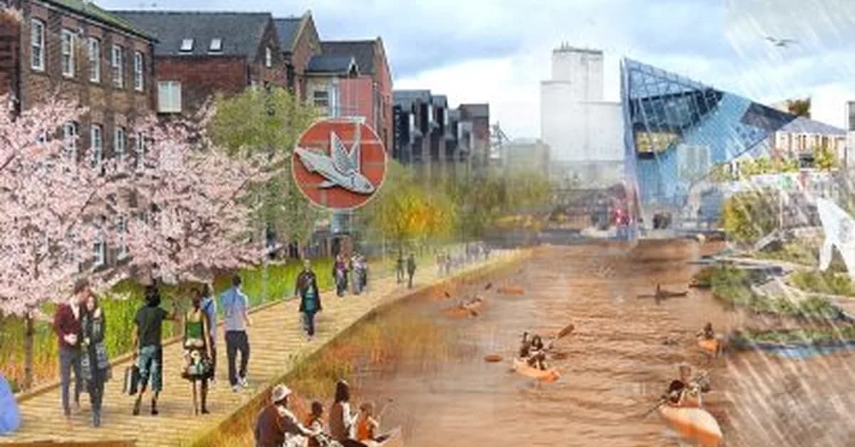 Proposal that tackles Hull's rising sea level among projects by the University of Sheffield