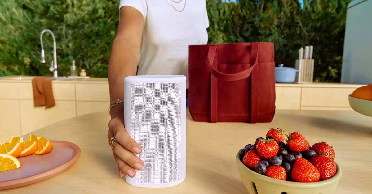 Portable Sonos Play speaker leaks on Canadian Best Buy