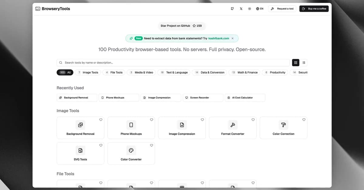 I built 80+ free browser-based tools - here's why "zero uploads" changes everything