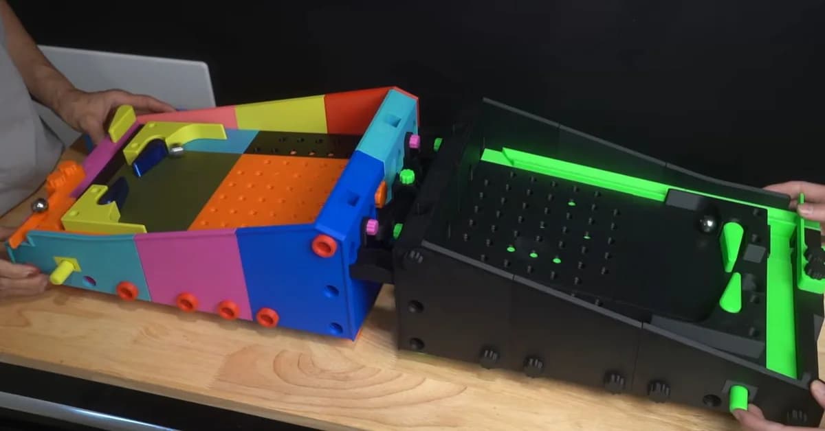 Can you 3D Print a Pinball Machine That's Fun to Play?
