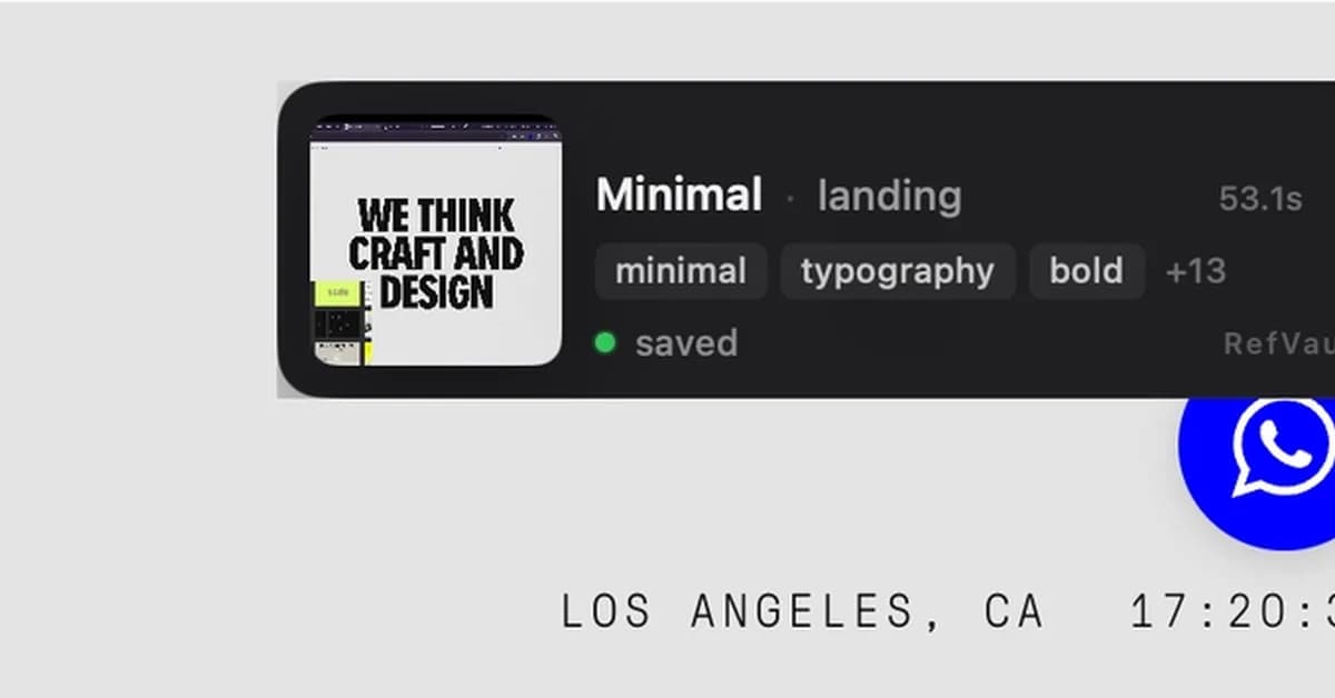 RefVault: a local-first design reference vault, powered by Gemma 4 26B MoE