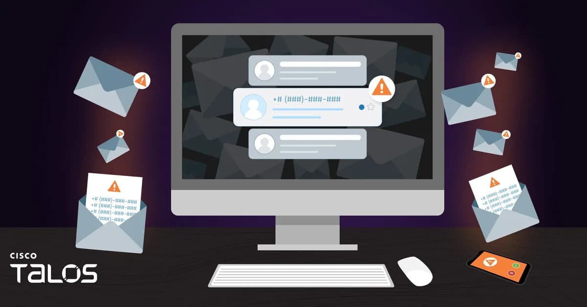Insights into the clustering and reuse of phone numbers in scam emails