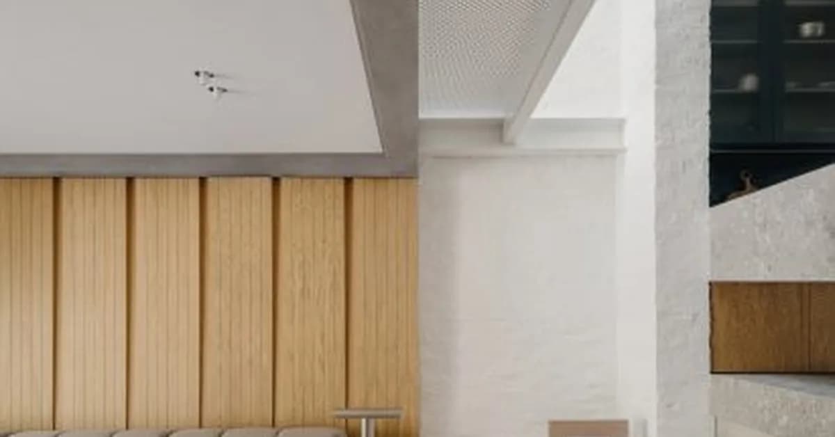 Perforated floors cast dappled light through London extension by ConForm Architects