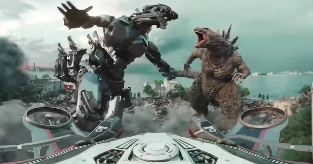 New GODZILLA THE RIDE Trailer Unleashes a Minus One-Inspired Mechagodzilla Showdown